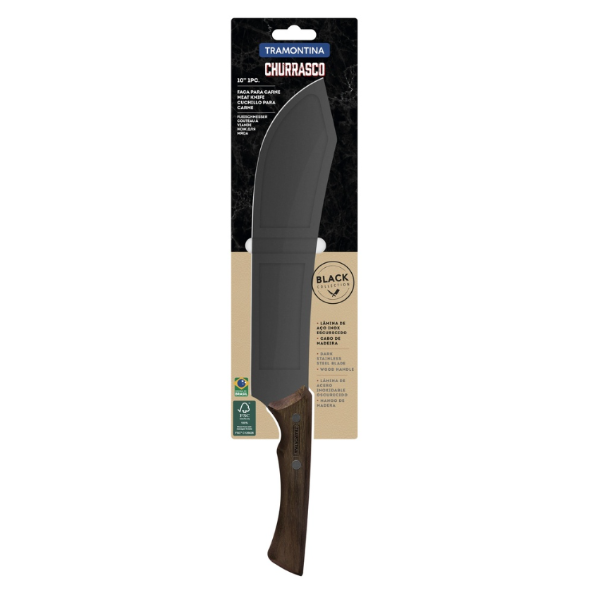 Producto - CUCHILLO TRAMONTINA CHURRASCO BLACK 10"