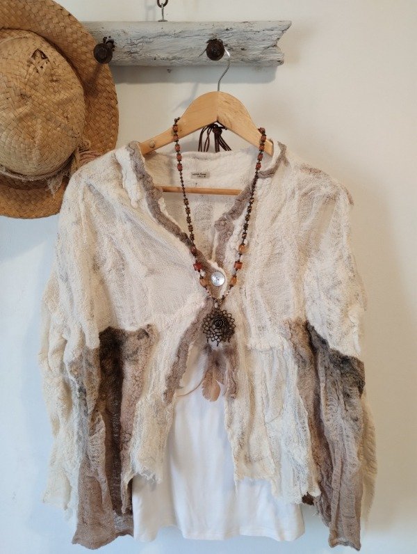Producto - Saco liviano PLENO Natural Combinado I - 5