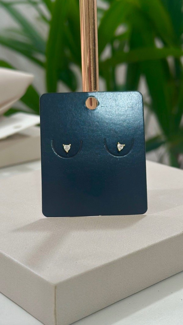 Producto - Aros pasantes laminados en oro 18k