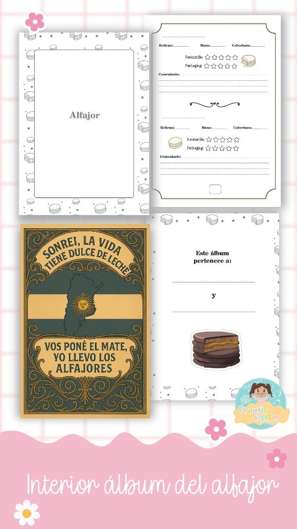 Producto - Cuaderno del alfajor