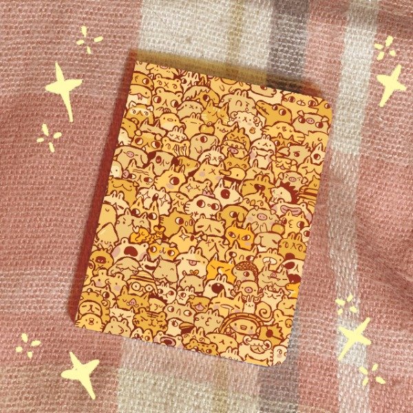 Producto - cuaderno A6 "criaturitas"