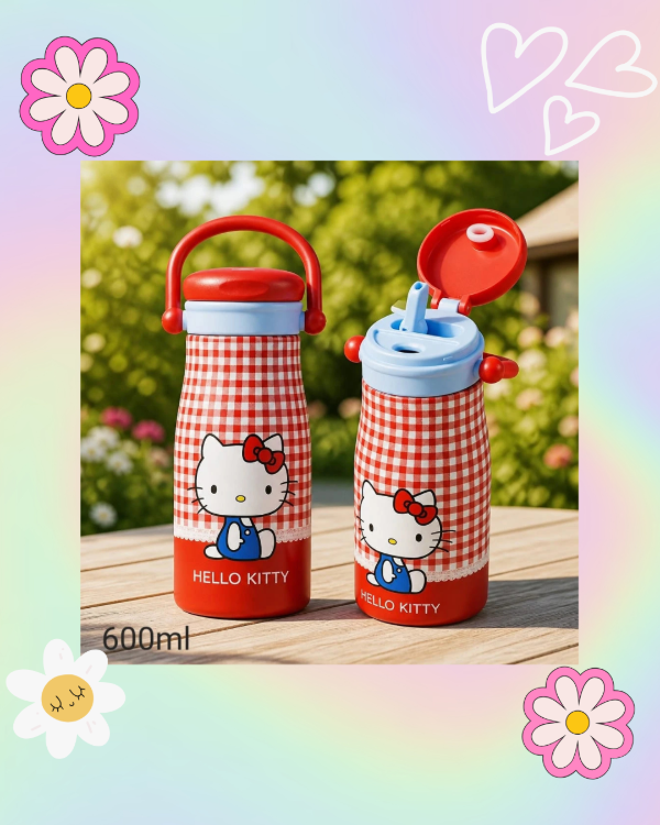 Producto - Botella Hello Kitty Cuadrille 600ml