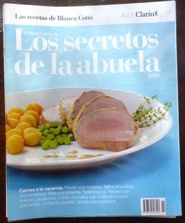 Producto - LOS SECRETOS DE LA ABUELA - 2008 -  COCINA - FASCICULO 2 - BLANCA COTTA - CLARIN