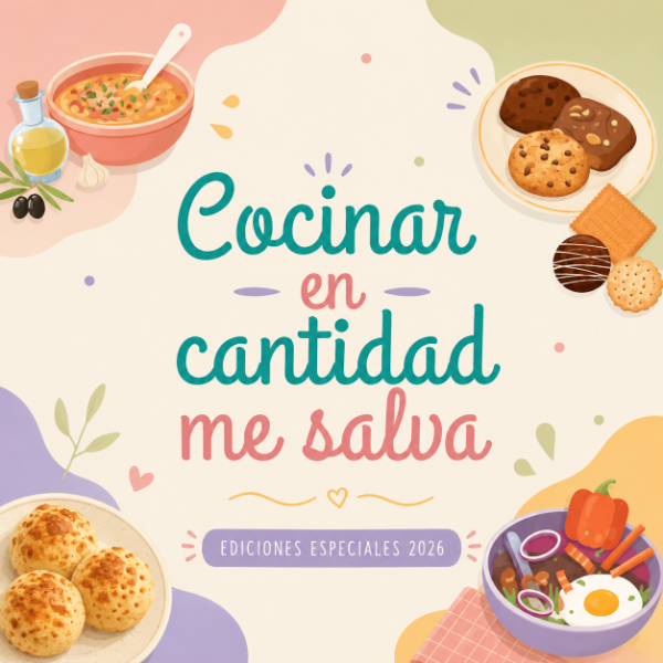 Producto - Cocinar en cantidad me salva (Ediciones especiales 2026)