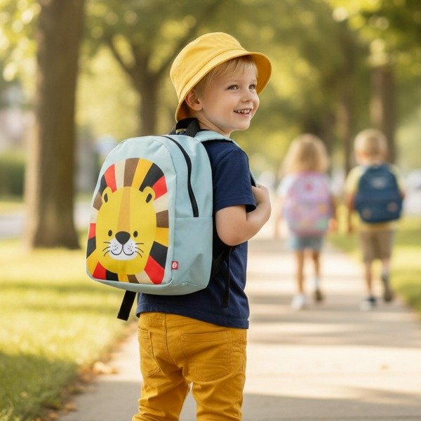 Producto - Mochila Infantil Inti el león.