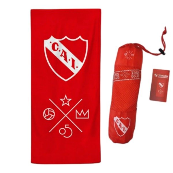 Producto - Toallon Secado Rápido Oficial Independiente
