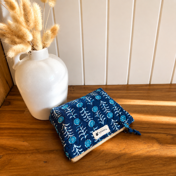 Producto - Neceser Plano Chico Azul