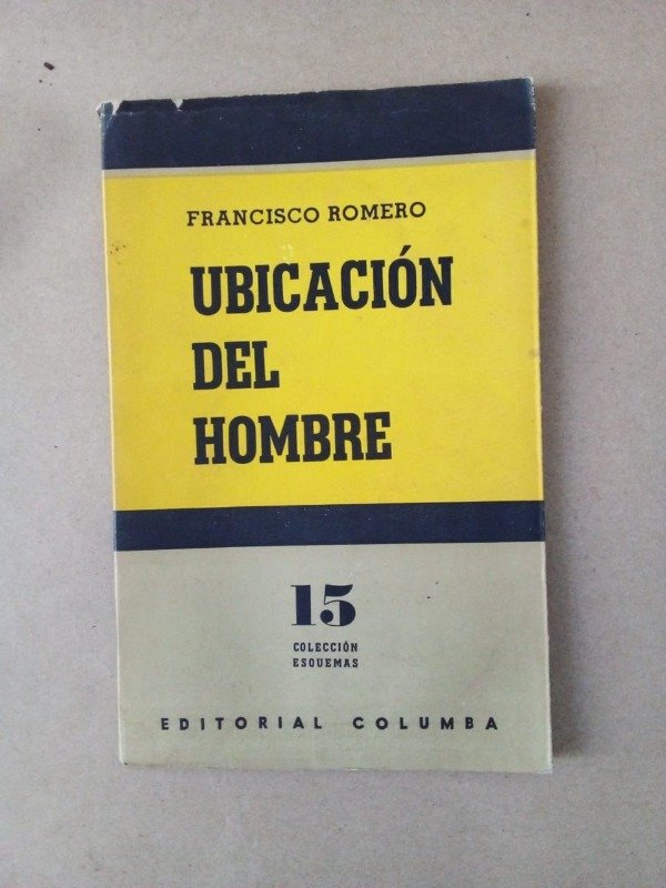 Producto - Ubicación del hombre - Francisco Romero - Columba 1954