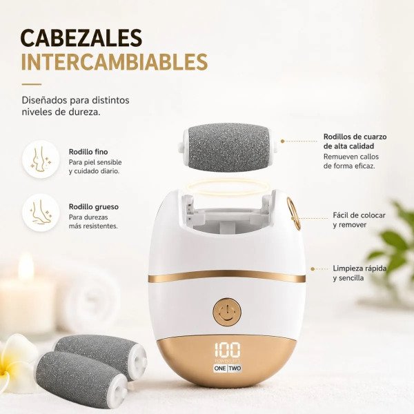 Producto - Exfoliador de pies recargable Novatix - 5