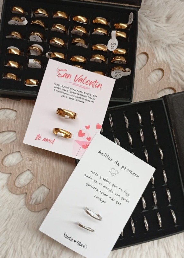 Producto - Anillos de promesa por juego