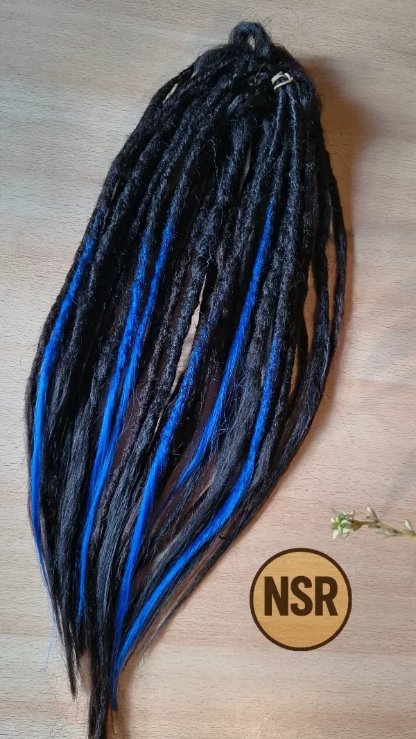Producto - Dreadlocks en Castaño/Azul