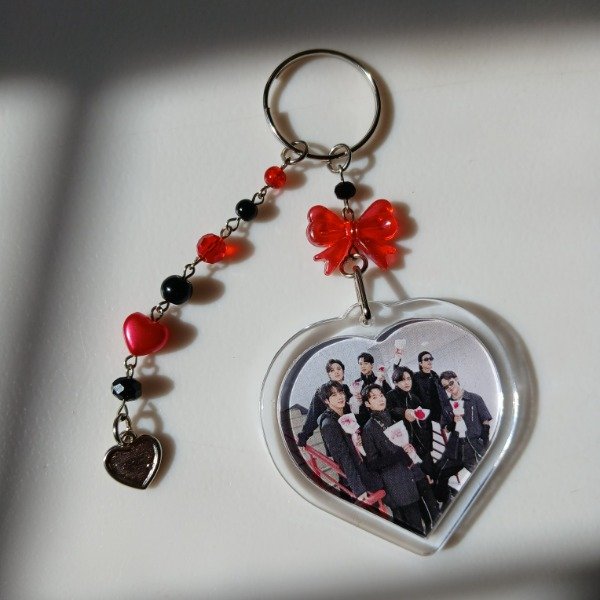 Producto - Llavero corazón de bts