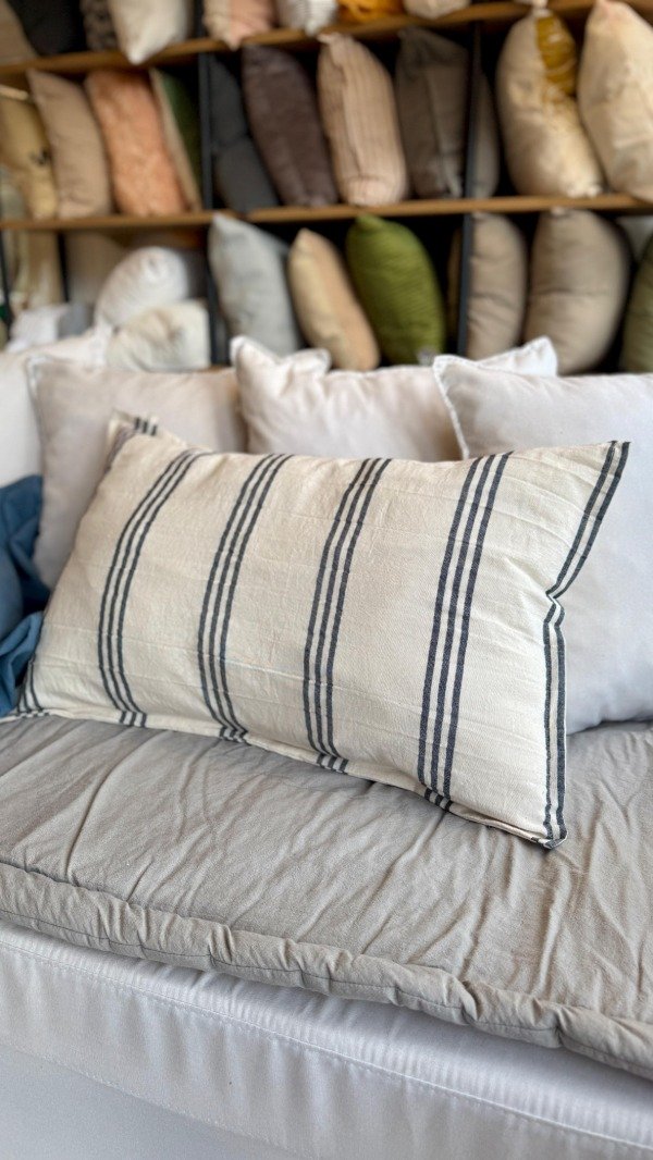 Producto - Funda de almohadón 50 x 70cm rayas