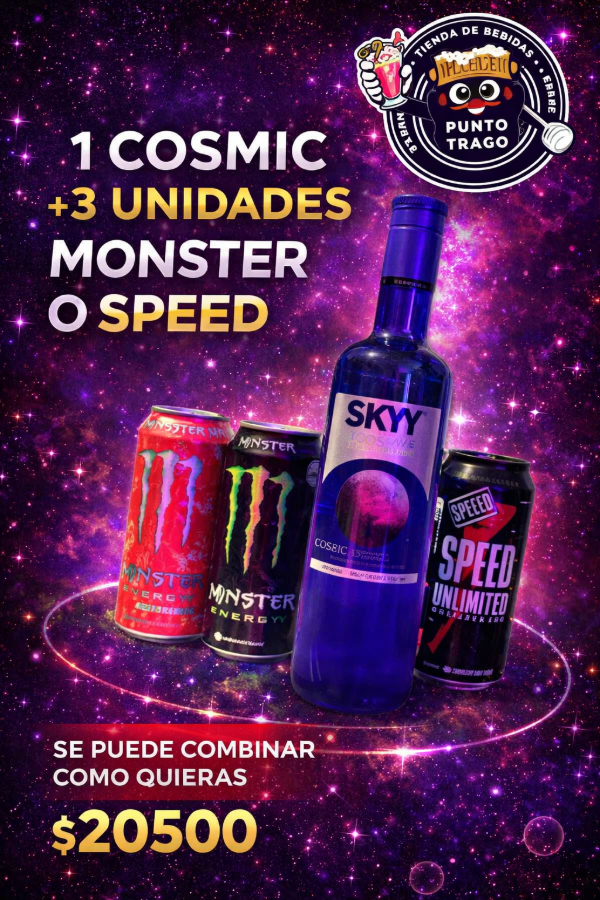 Producto - Skyy Cosmic +3 speed o 3 Monster
