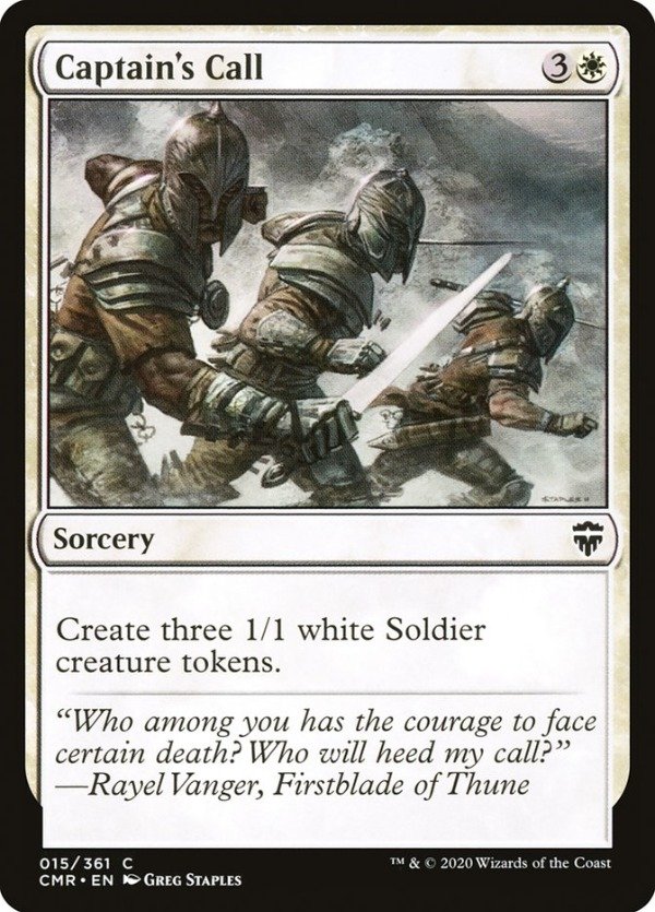Producto - Captain's Call  Commander Legends