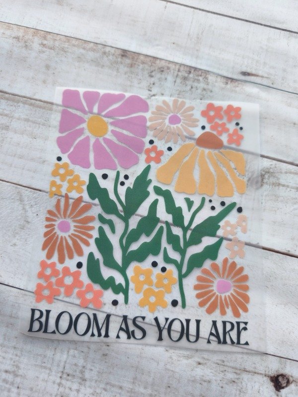 Producto - Estampa dtf textil Flores 7