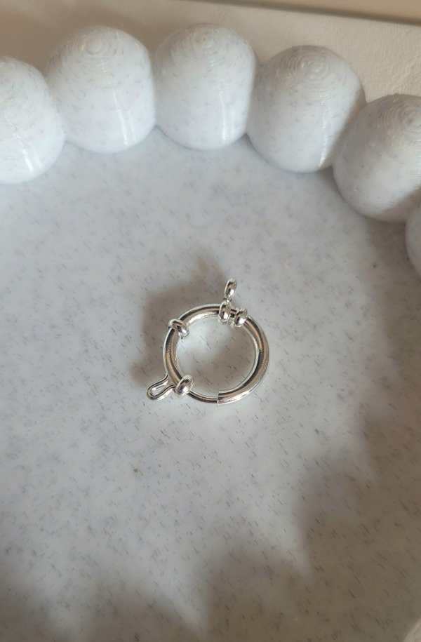 Producto - Cierre marinero de acero blanco - 2