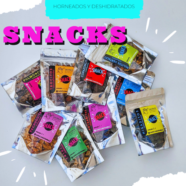 Producto - Snacks deshidratados y horneados