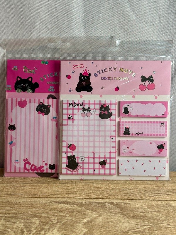 Producto - Set de Notas Adhesivas Gatitos