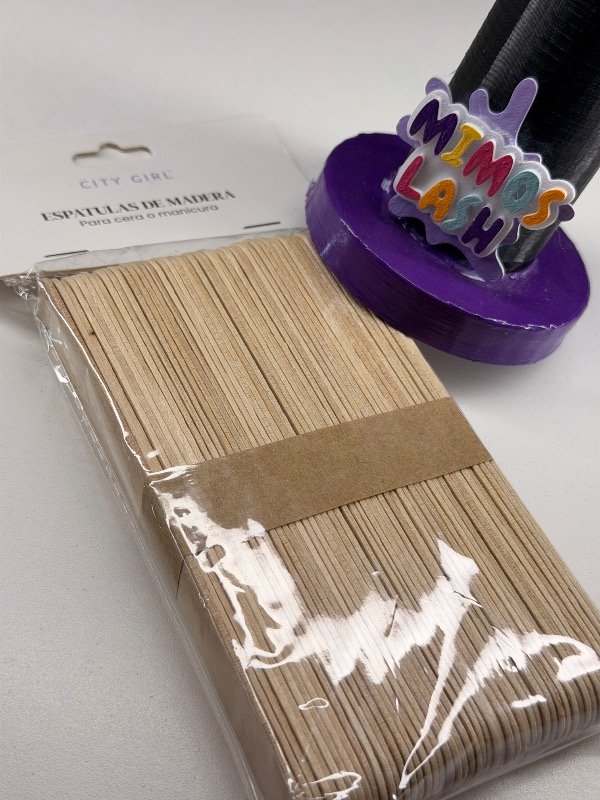 Producto - Pack espátulas de madera para cera