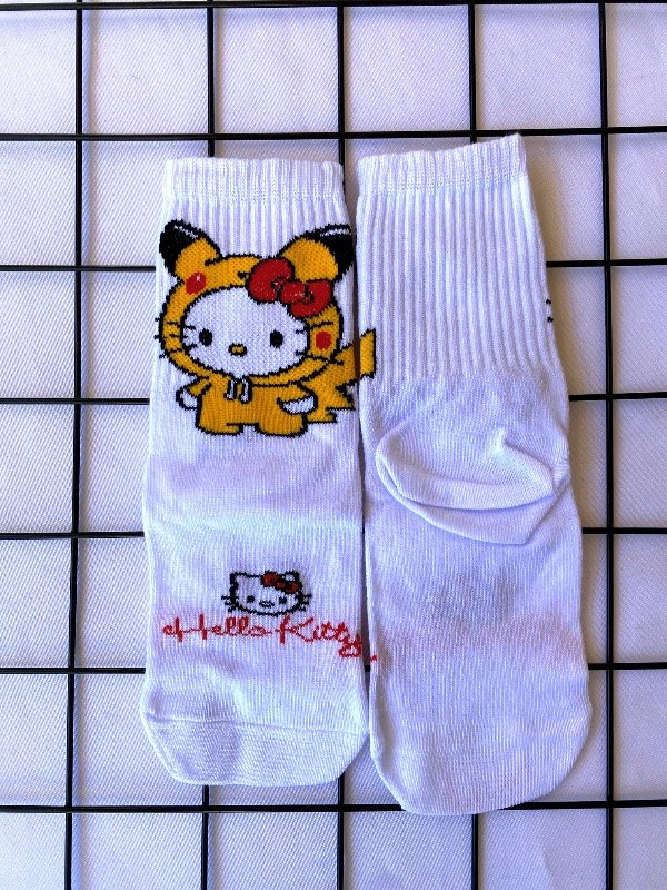Producto - Medias 3/4 infantiles, kitty disfraz