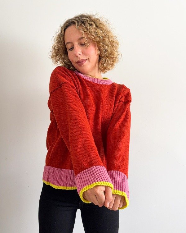 Producto - SWEATER JAPON LADRILLO