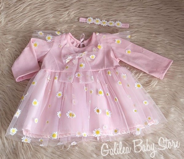 Producto - VESTIDO MARGARITA ROSA