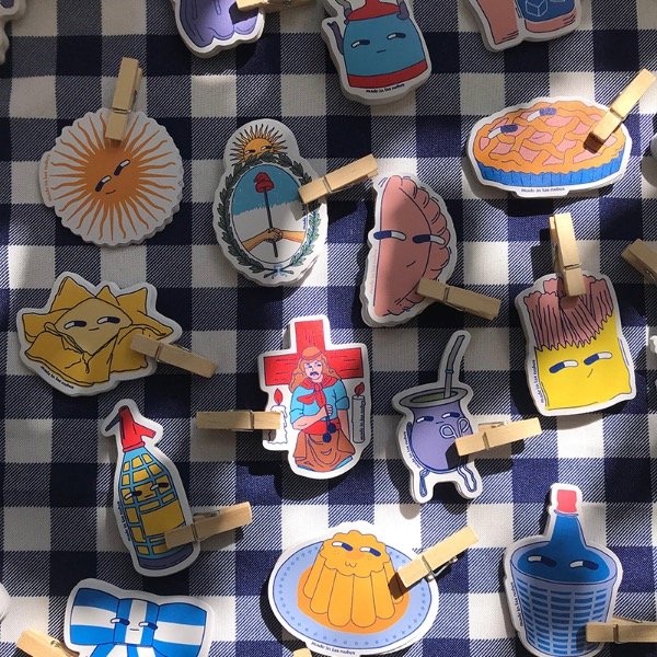 Producto - Pack x3 Stickers