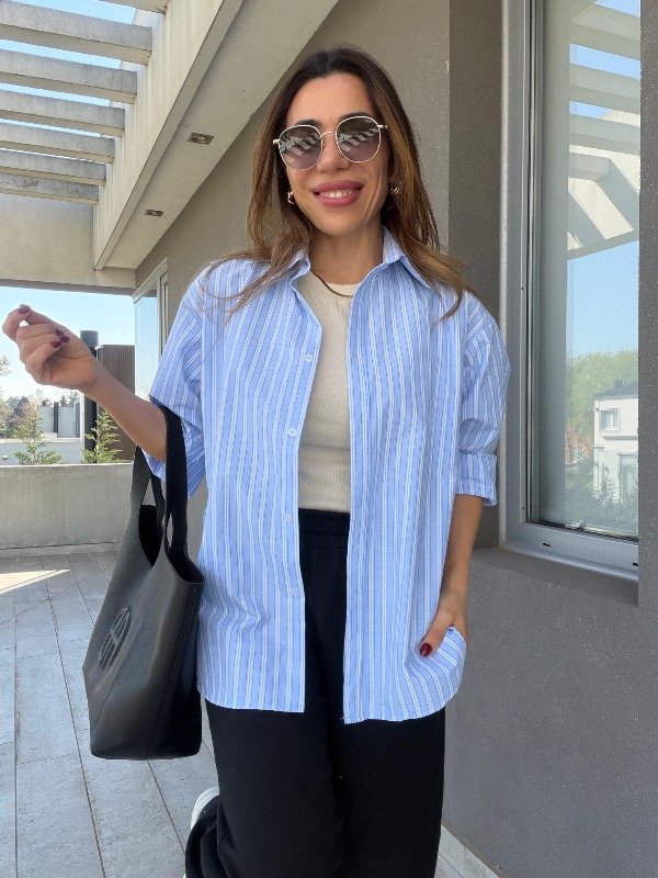 Producto - Camisa bari celeste - 0