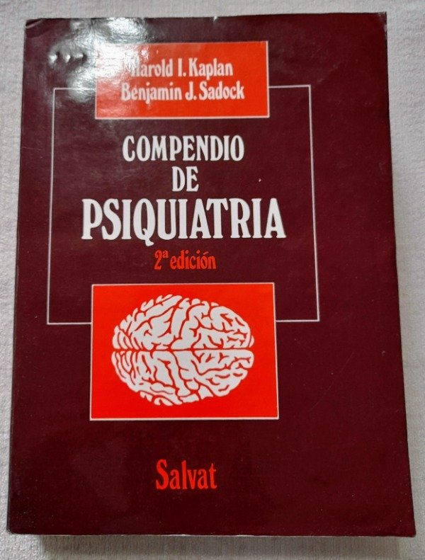 Producto - Compendio De Psiquiatria 2a Edicion Kaplan Y Sadock - Salvat