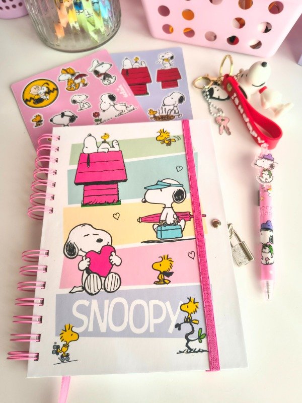 Producto - Combo: Diario íntimo Snoopy + Accesorios - 1