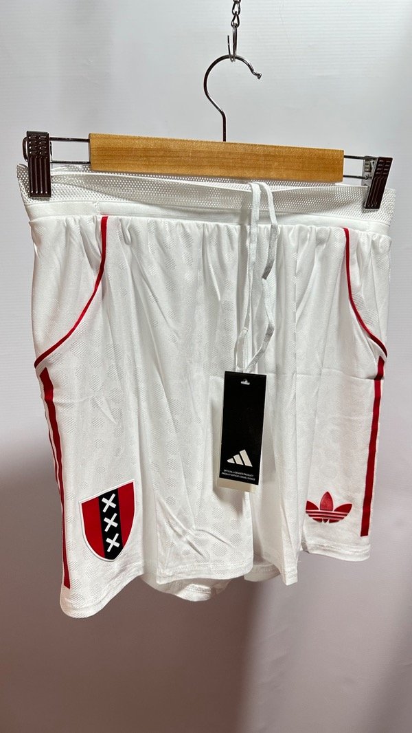 Producto - Short Ajax Titular 2025/2026 Oficial Versión Jugador