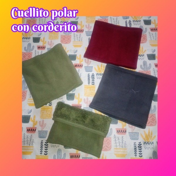 Producto - Cuellito polar con corderito x2