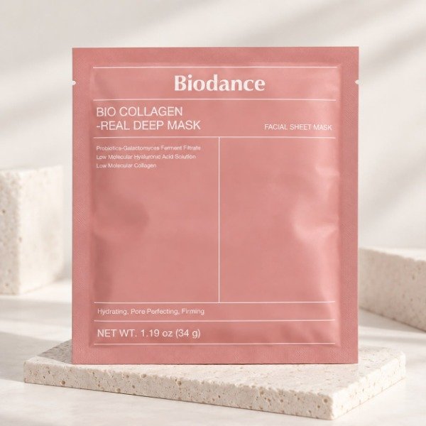 Producto - Mascarilla Facial Bio Collagen Biodance Hidratacion Profunda y Efecto Lifting - 0