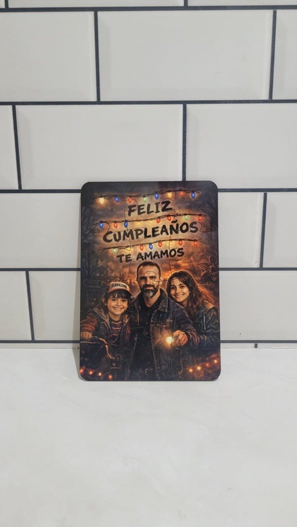 Producto - Rompecabezas madera mdf 12 piezas personalizado