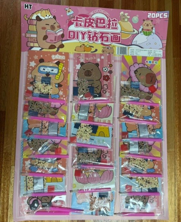 Producto - Diamond Painting 15x10 Capybara