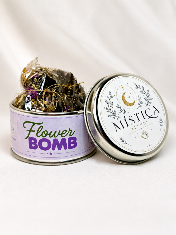 Producto - Flower Bomb - Blend floral 25 g + 2 infusores