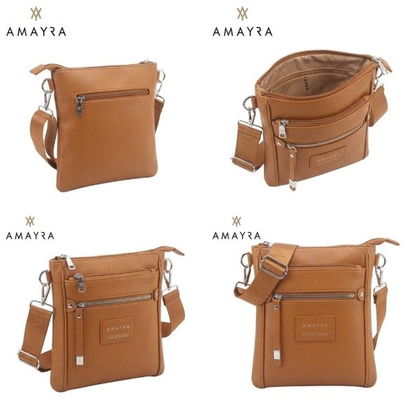Producto - Morral Amayra PU camel 67-C2266-2