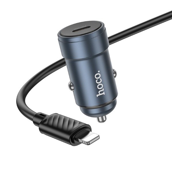 Producto - HOCO - Z57 Cargador Auto Single Port 30W (C to iP) - 2