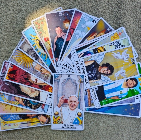 Producto - Mazo de tarot argentino 22 cartas LEER DESCRIPCIÓN