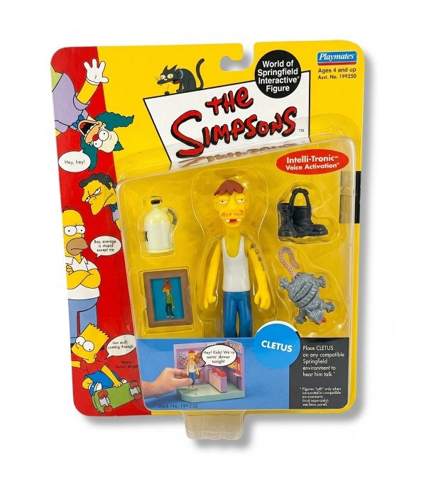 Producto - The Simpsons Playmates 2002 - Cletus - World Of Springfield