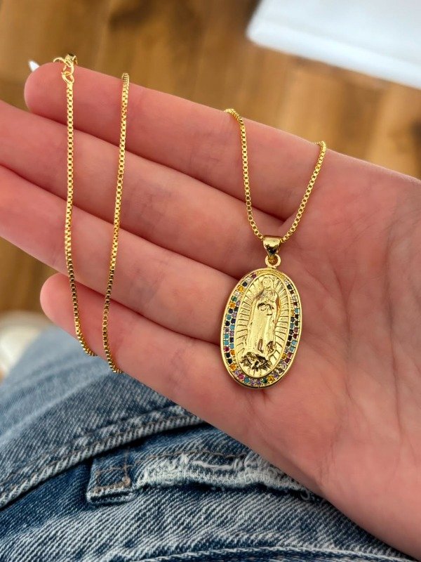 Producto - Collar Virgen de Guadalupe