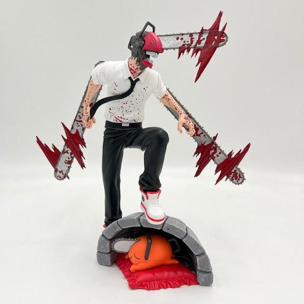 Producto - Denji y Pochita - Diorama CHAINSAW MAN (19cm)