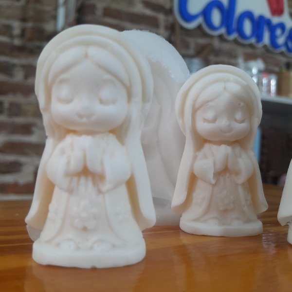 Producto - Molde virgen niña ( 1 por persona ) Industria nacional - 8