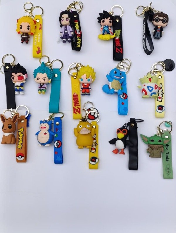 Producto - Llavero de Goma - Anime Varios 2 - Ingrese para elegir