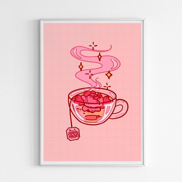 Producto - Print Te de Rosas