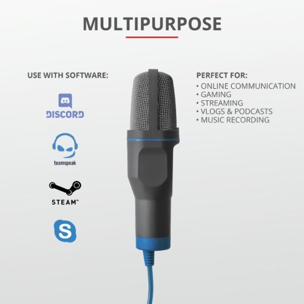 Producto - MICROFONO TRUST MICO USB - 0