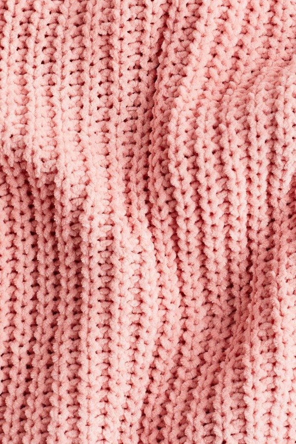Producto - Sweater HyM tejido rosa pastel - 3