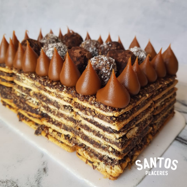 Producto - Torta Mariana-turrón de avena