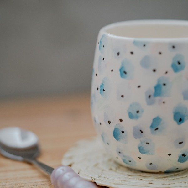 Producto - Pocillo flores